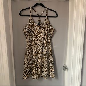 Outdoor Voices Leopard Exercise Dress